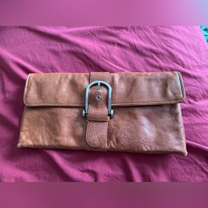BCBGMaxAzria Brown clutch